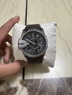 DIESEL ブラック アナログ 腕時計