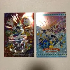 ディズニーランド20周年記念ポストカード2種まとめ売り