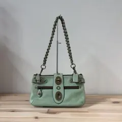 65th Coach Legacy Kiss Rock Bag Mint