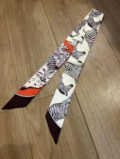 バッグスカーフ　ヘアバンド　リボンスカーフ　スカーフ