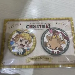 鬼滅の刃 クリスマス 缶バッジ セット 我妻善逸