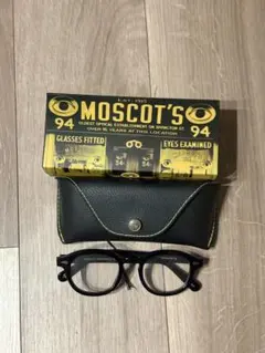 MOSCOT MOMZA モスコット ブラック サイズ49 眼鏡 - メルカリ