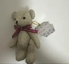 タリーズコーヒー　クマぬいぐるみ