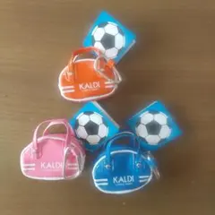 KALDI レトロスポーツバック(チョコレート入り)３つ
