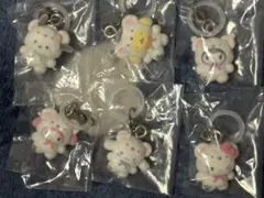 めじるしアクセサリー サンリオキャラクターズ ふわふわスノー コンプ ガチャ