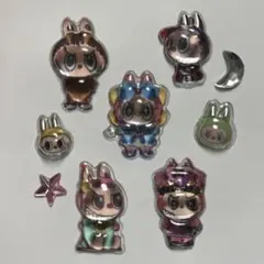 ラブブ　LABUBU ボンボンドロップ　3D おすそ分け　おすそわけ　シール