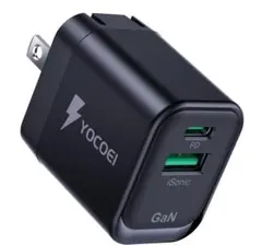 【新品】33W PD充電器 2ポート Type-C 急速充電器 折り畳み式