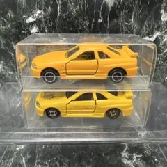 トミカ日産スカイラインGT-R(R34) 箱無し　2台