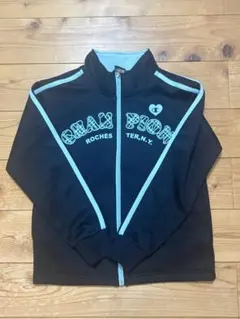 Champion ジップアップジャケット ジャージ ブラック