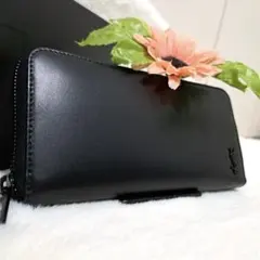 ✨新品未使用　定価12万✨サンローラン　長財布　ラウンドファスナー カサンドラ