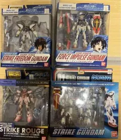 モビルスーツインアクション ガンダムseed シリーズ　4点セット