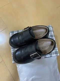 キッズ　男の子　ローファー フォーマル靴　軽量　黒　22センチ