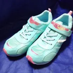 【新品】MOONSTAR ムーンスター　スニーカー 23.0 ミントグリーン