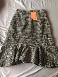 ツイード　スカート　マーメイド