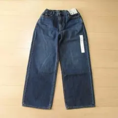 ☆ユニクロ☆ワイドフィットストレートジーンズ/140cm～150cm