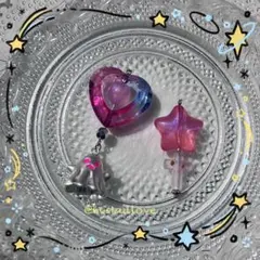 ハンドメイド　ハロウィン　イヤリング