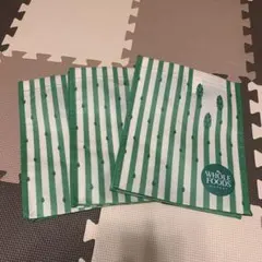 Whole Foods Marketエコバッグ ストライプデザイン