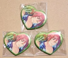 あんスタ　逆先夏目　ハート缶バッジ　3個