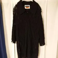 MAISON SPECIAL メッシュポロシャツ ブラック