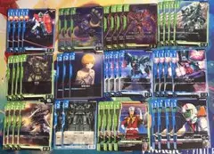 ガンダムカードゲーム 青緑アグロ デッキパーツ　ジオン　地球連邦　まとめ売り
