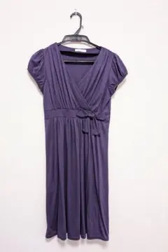 本日値下　オンワード樫山　any SIS　 ワンピース　パープル　M