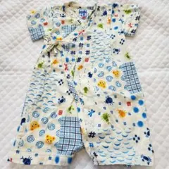 ミキハウス　MIKI HOUSE　プッチー　甚平　70～80センチ