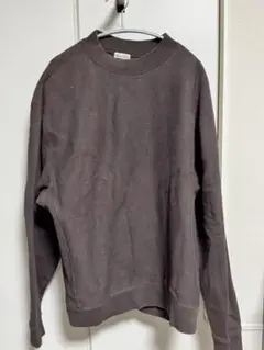 steven alan BOLD FIT ダークブラウン スウェット　裏起毛のサムネイル
