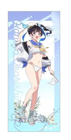 彼女、お借りします 描き下ろし特大タペストリー 更科瑠夏 マリン