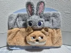 新品 韓国限定 日本未発売 ズートピア キャラクター ヘアバンド 2種