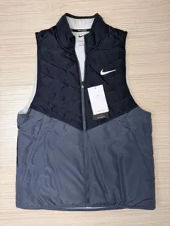 XL 新品 ナイキ ランニングベスト サーマ レペル 中綿ベスト ランニング
