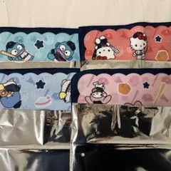 侍ジャパン×サンリオキャラクターズ　タイトーくじ　ハンドタオル　4種セット