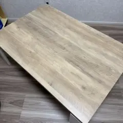 【美品】ニトリ　フラットヒーター付きリビングこたつ