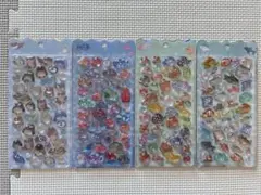 【希少　水族館限定】　クーリア正規品　ボンボンドロップシール　４枚セット