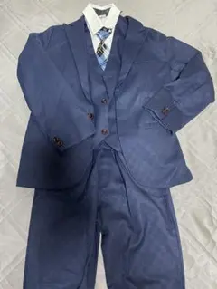 【アクセ追加！】子供用フォーマルスーツ9点セット160センチ 結婚式 七五三