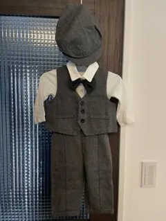 セレモニースーツベスト　フォーマルセットアップ　男の子　80cm