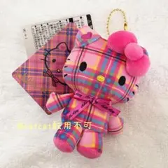 サンリオ ハローキティ 50周年 MCコレクション ぬいぐるみ タータンチェック