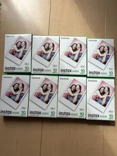 FUJIFILM instax mini フィルム 10枚×8パック