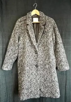 ロングツイードコート