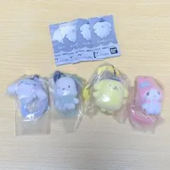 サンリオキャラクターズ カラフルカラビナマスコットチャーム　4点セット