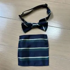 蝶ネクタイ&ポケットチーフセット