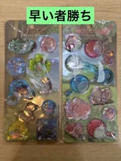 【国内正規品】こびとづかん ウォーターシール 2枚セット