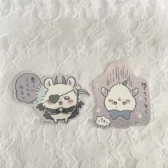 ちいかわ　モモンガ　ハチワレ　ステッカー