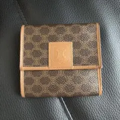 M5/046 CELINE セリーヌ 二つ折り 長財布 マカダム - メルカリ