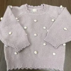 プティマイン petit main ニット　M