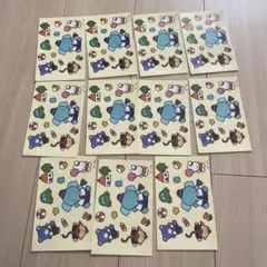 レトロシール　11枚