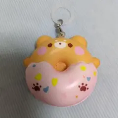 くま ドーナツ スクイーズ キーホルダー