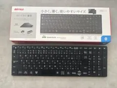 BUFFALO Bluetoothキーボード BSKBB320シリーズ ブラック