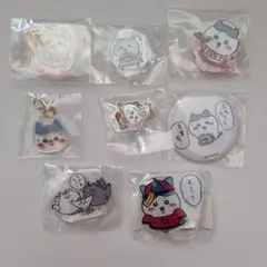 ちいかわ　ハチワレ　缶バッジ　アクスタ