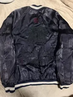 JOHN BULL 虎龍地図 日本限定 スカジャン vintage サテン 別珍 - メルカリ