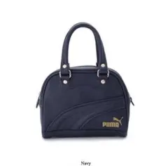 LILY BROWN×PUMA ミニグリップバッグ　ネイビー